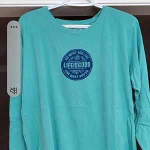 Life is Good Women's xl long sleeve shirt